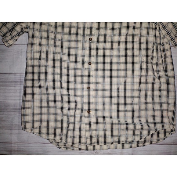 Carhartt Men's Plaid Short Sleeved Relaxed Fit Button Up Shirt Size XL - Picture 3 of 5